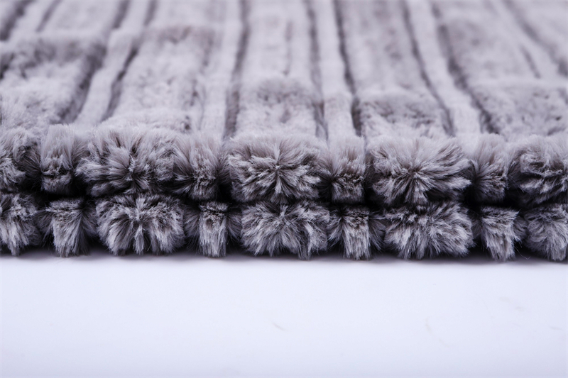 Grey brushed PV fleece