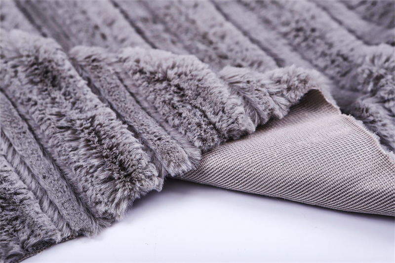 Grey brushed PV fleece