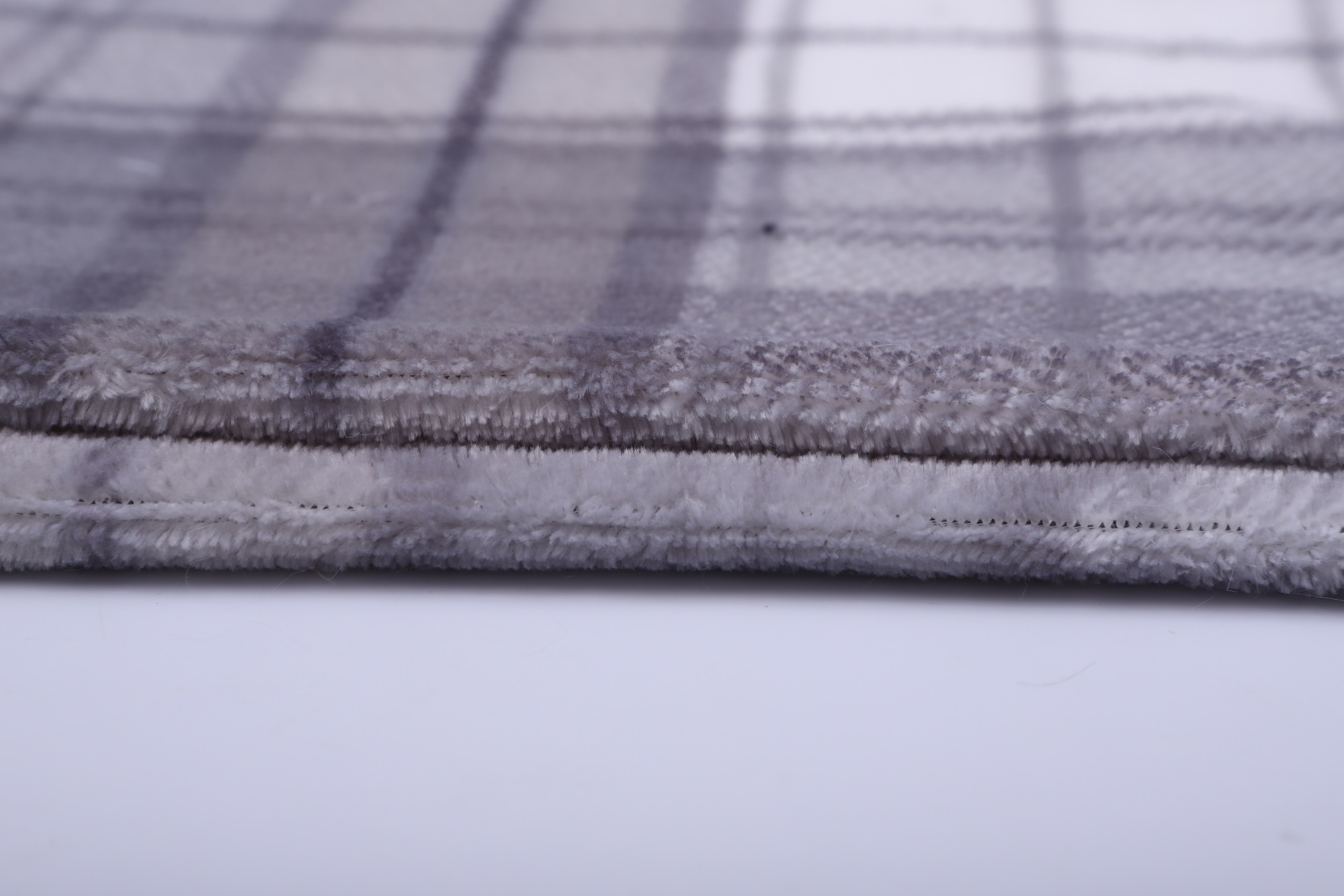 Single-sided gray flannel fleece