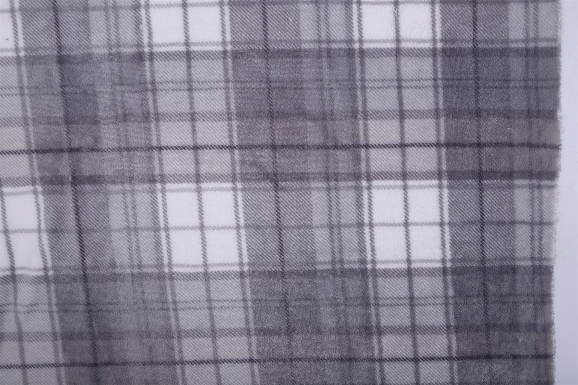 Single-sided gray flannel fleece